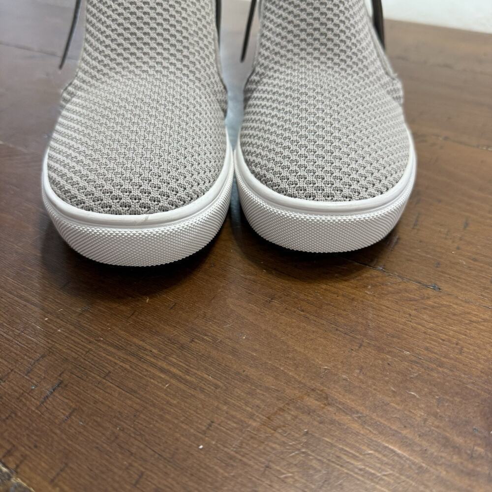 Steve Madden Click Wedge Sneakers Women’s Size 9 M Side Zip Gray - Picture 4 of 15